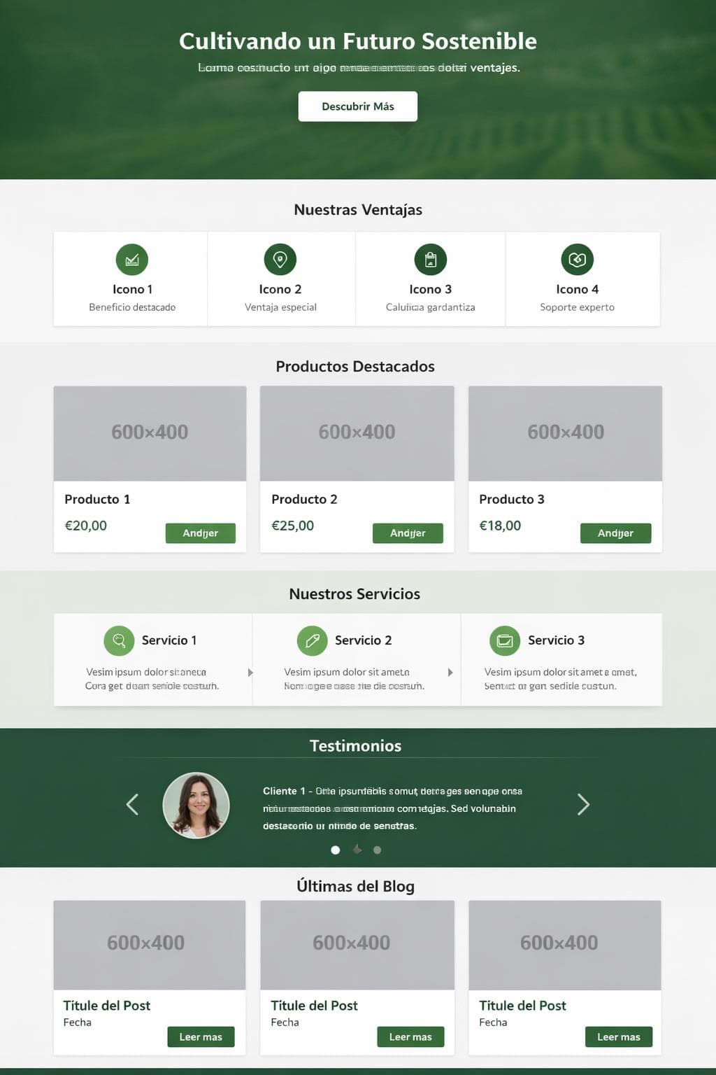 Huerta Aurora — vista previa del theme