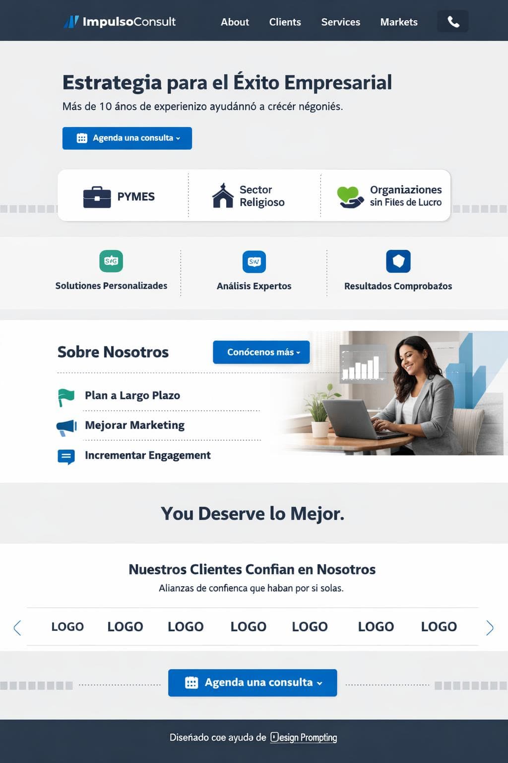 ImpulsoConsult — vista previa del theme