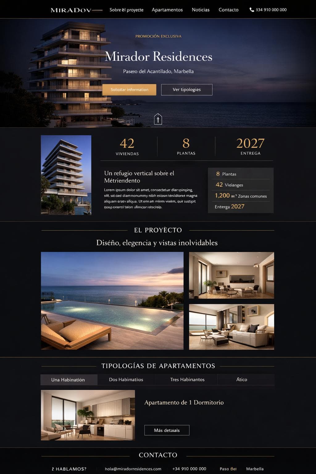 Inmobiliaria Andina — vista previa del theme