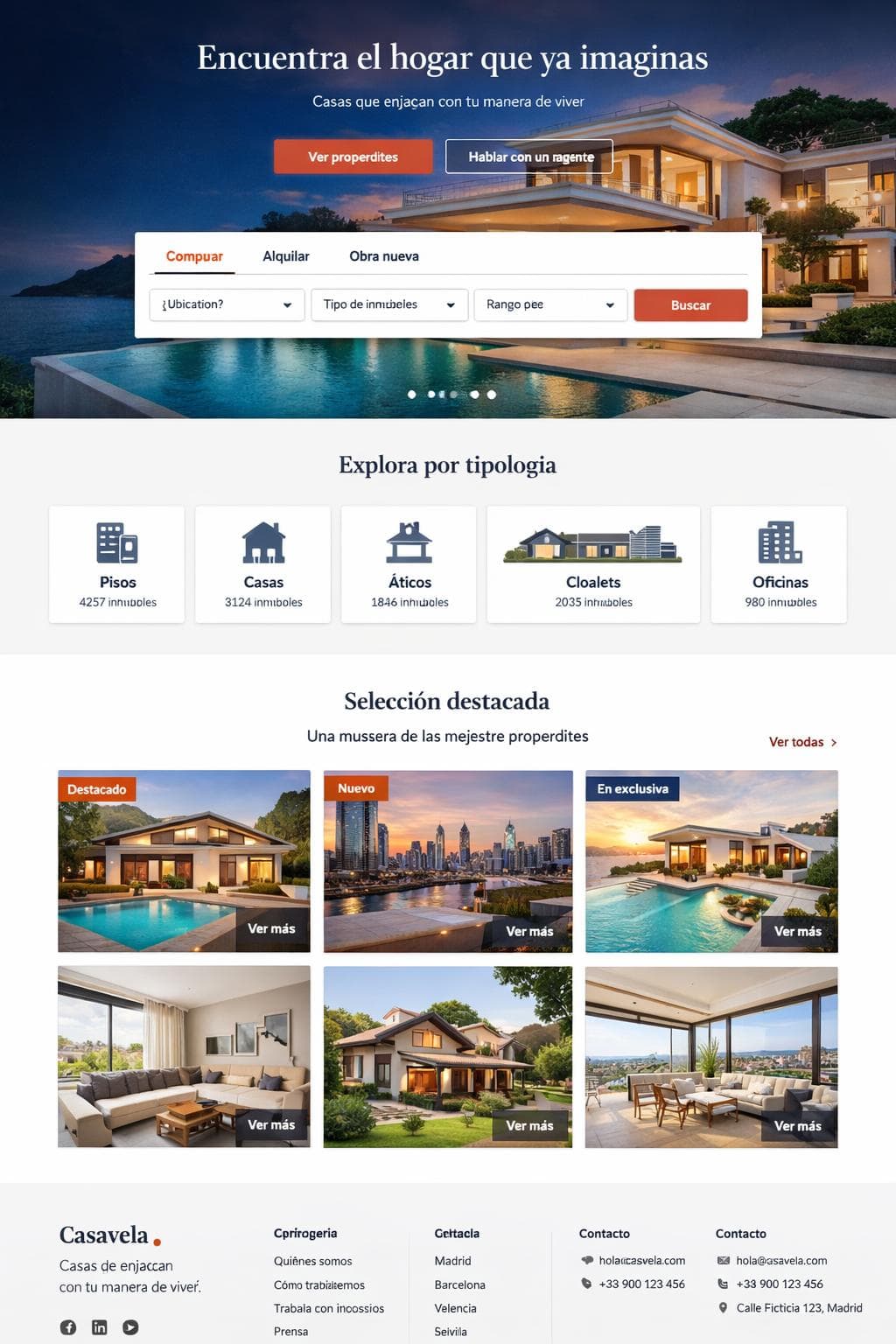 Inmobiliaria Lira — vista previa del theme