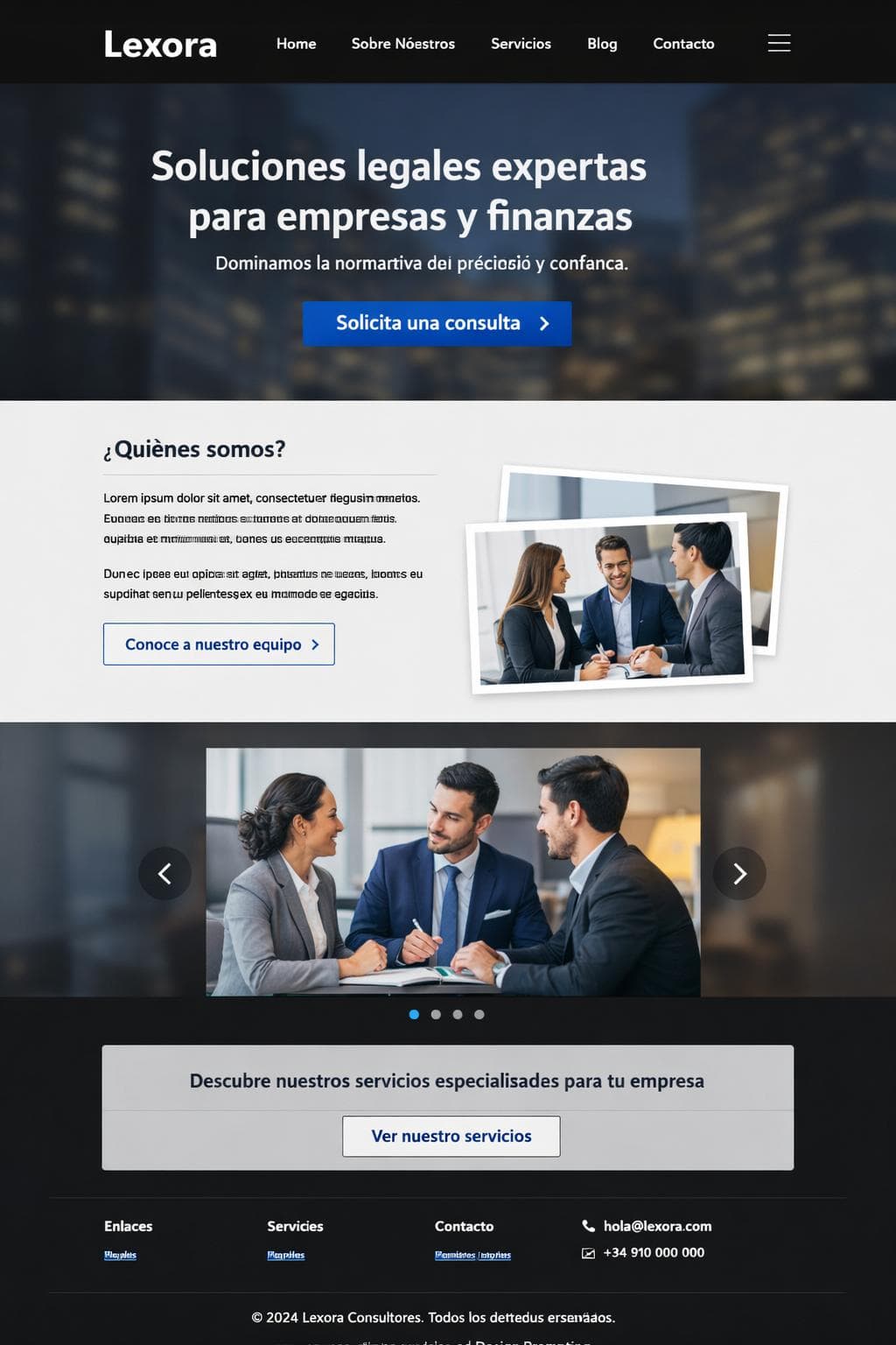 Jurídico Atlas — vista previa del theme
