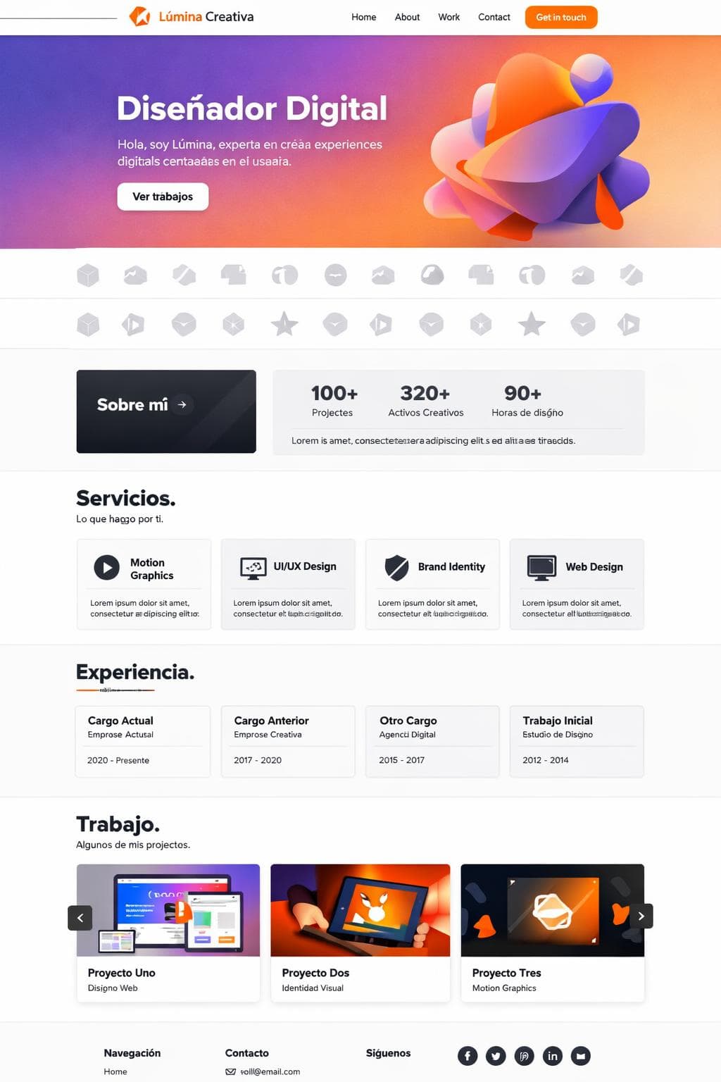 Lab Albor — vista previa del theme
