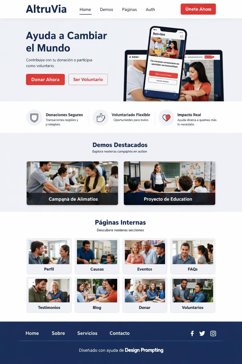 Lab Aurora — vista previa del theme