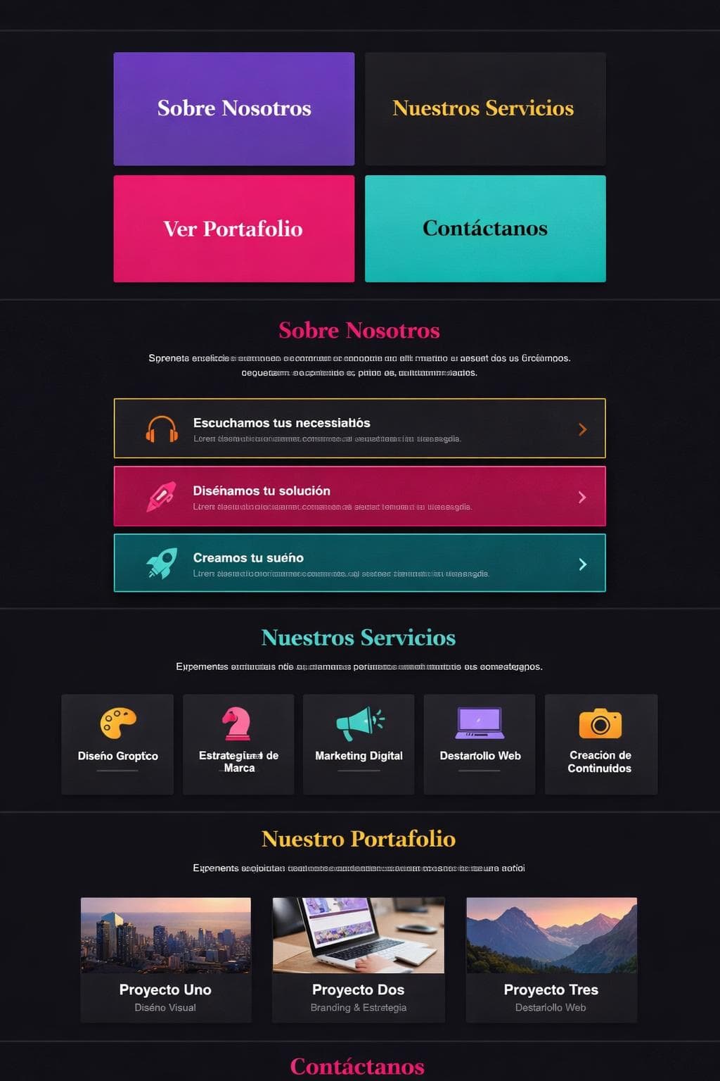 Lab Meseta — vista previa del theme