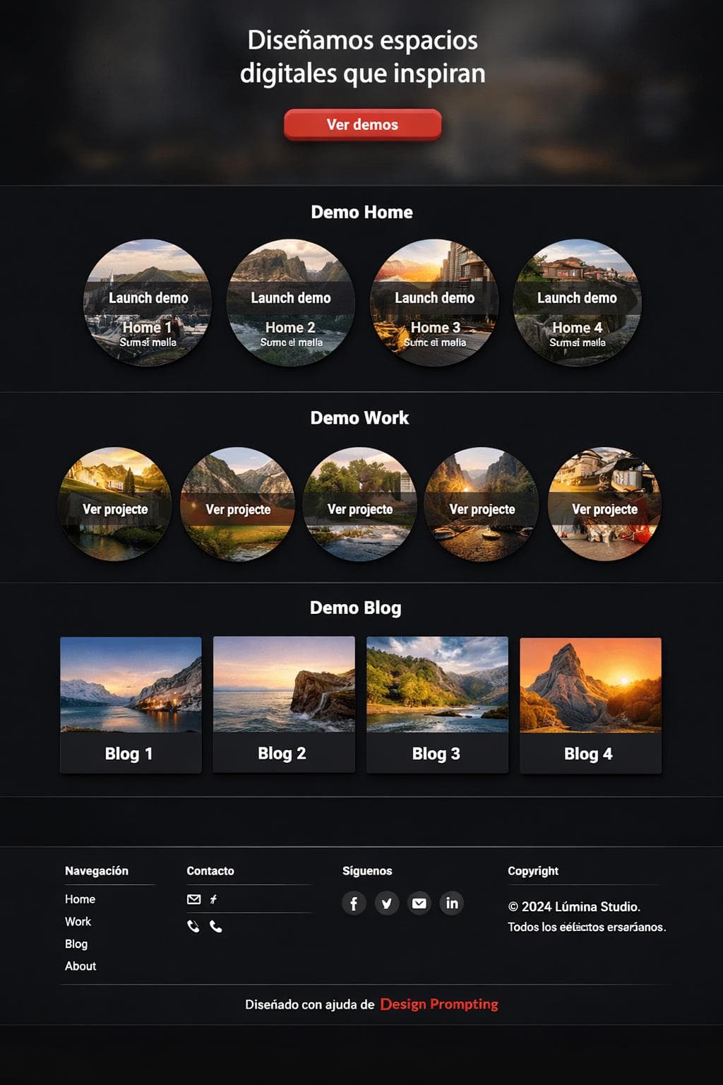 Lab Orion — vista previa del theme