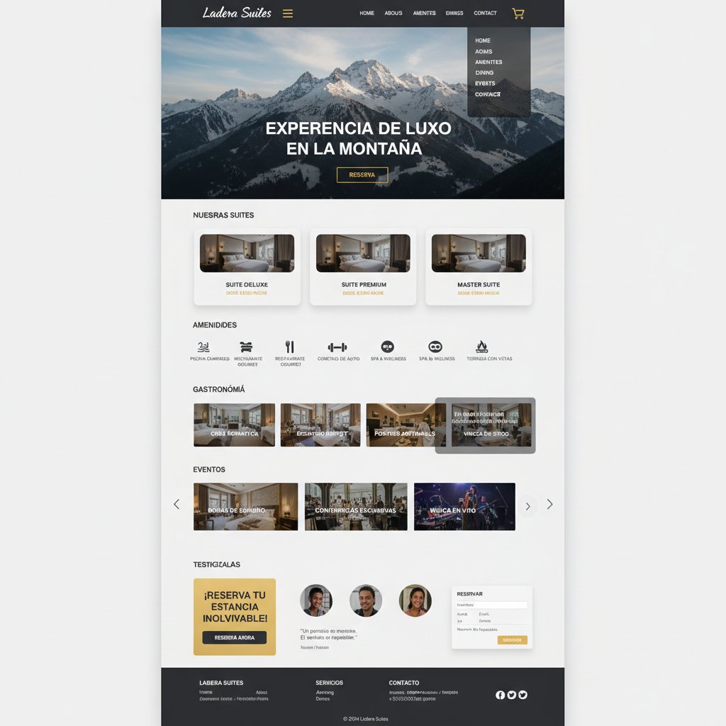 Ladera Suites — vista previa del theme
