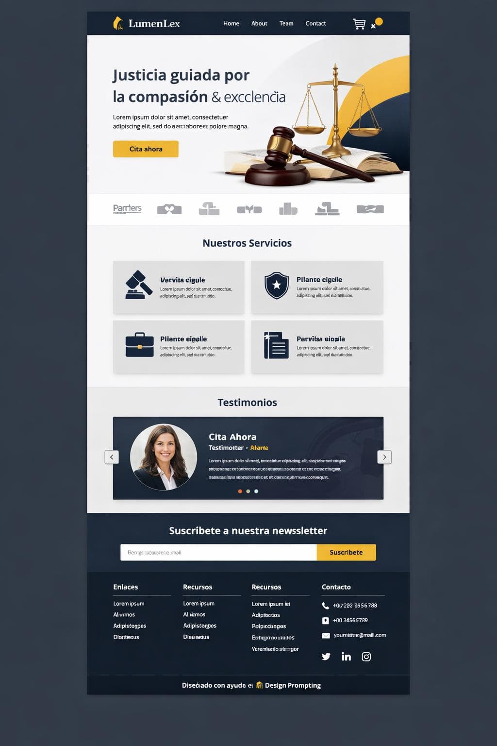Lex Orion — vista previa del theme