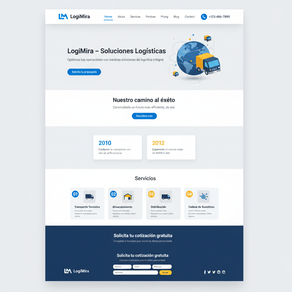 LogiMira — vista previa del theme