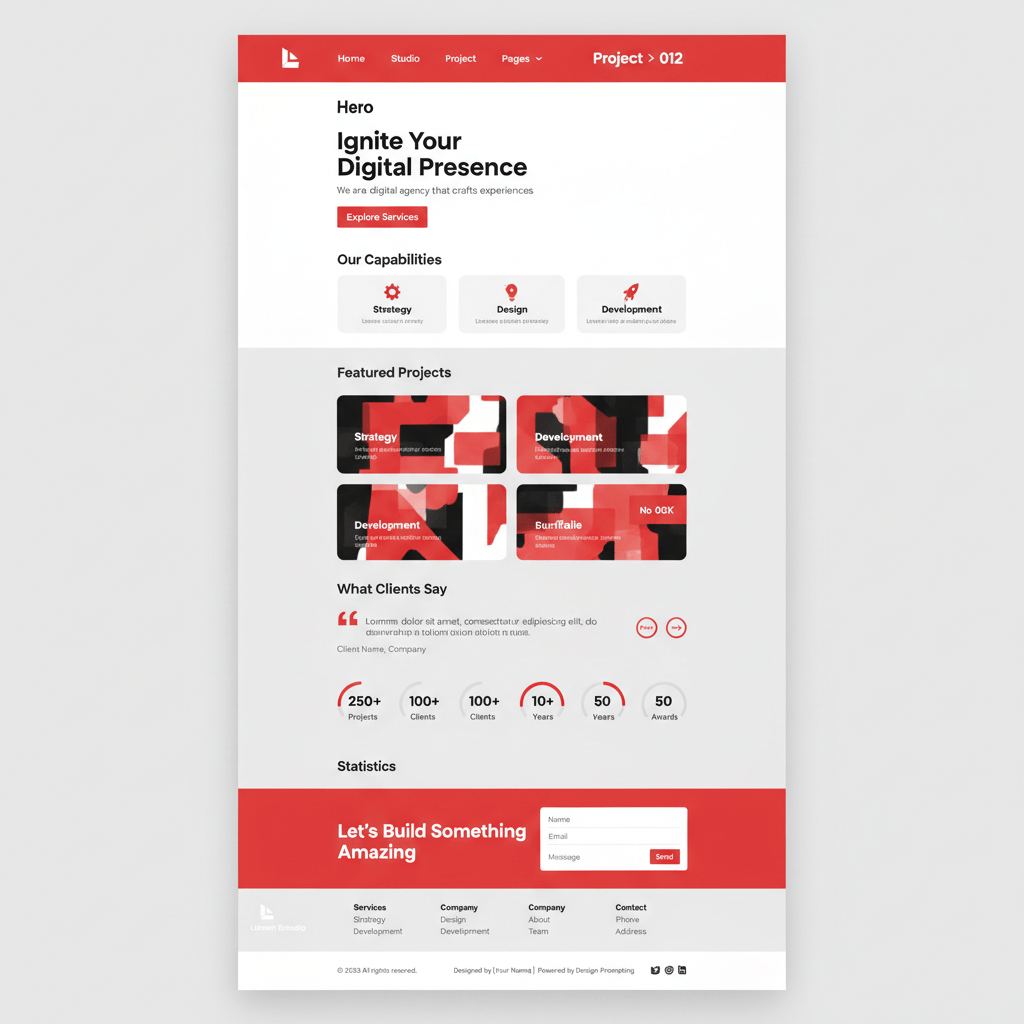 Lúmen Estudio — vista previa del theme