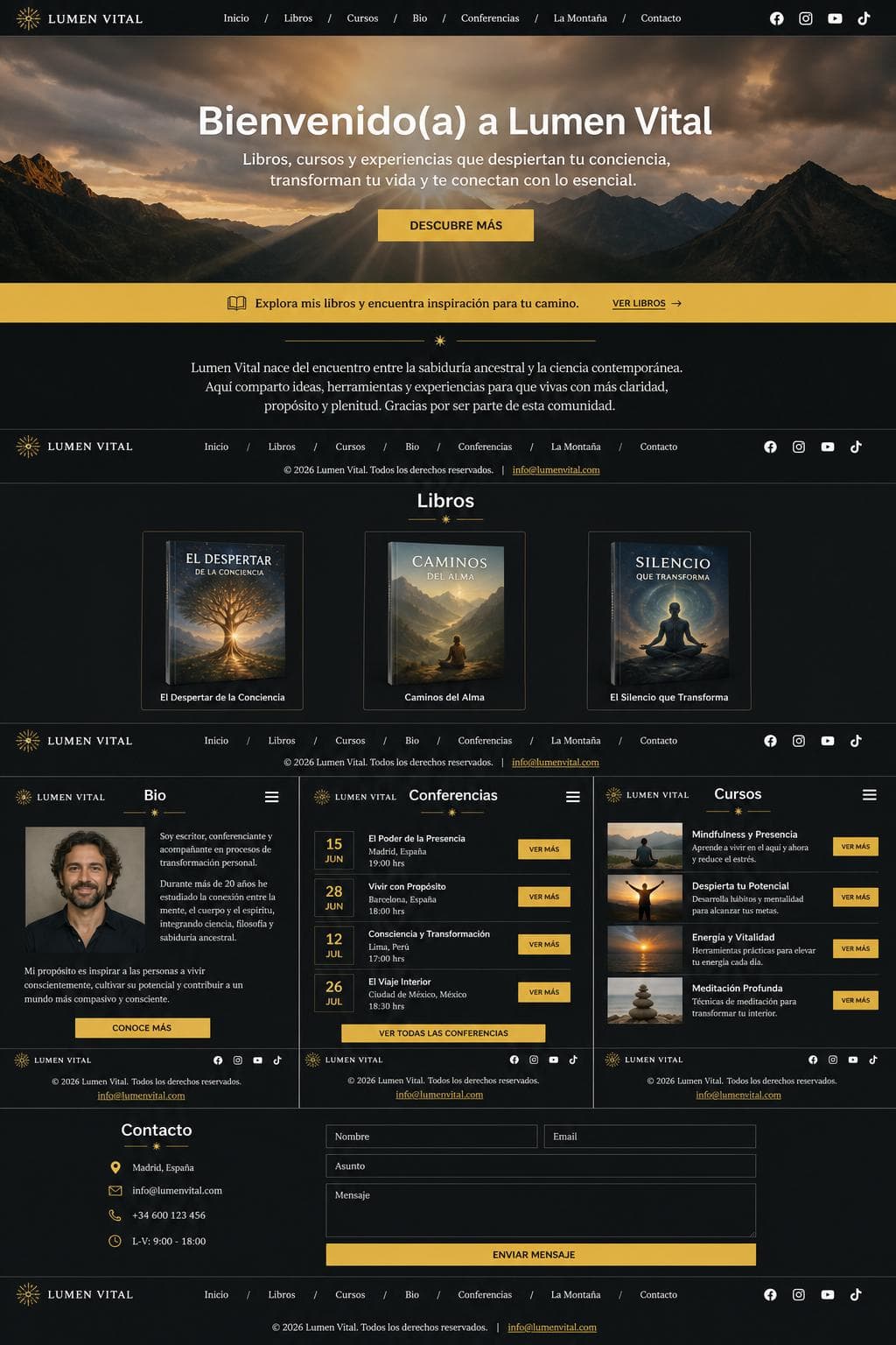 Lumen Vital — vista previa del theme