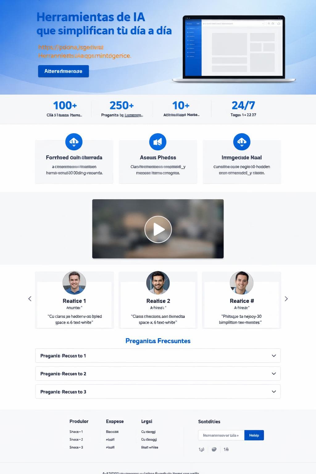 Lumenova — vista previa del theme
