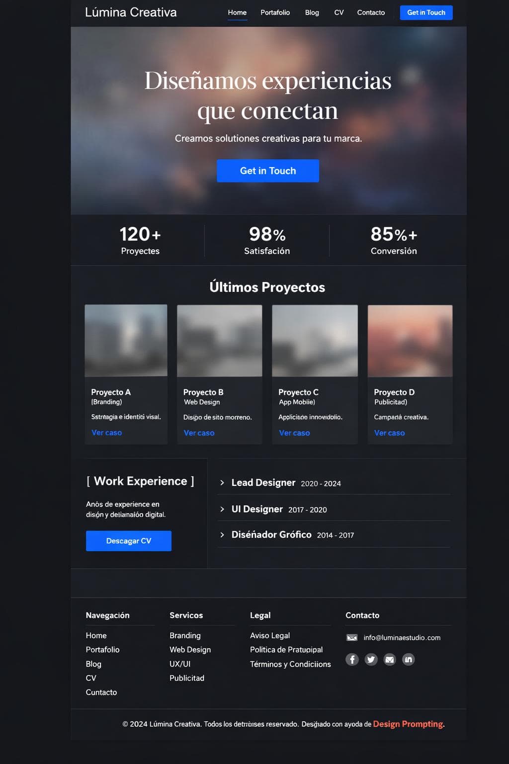 Lúmina Amatista — vista previa del theme