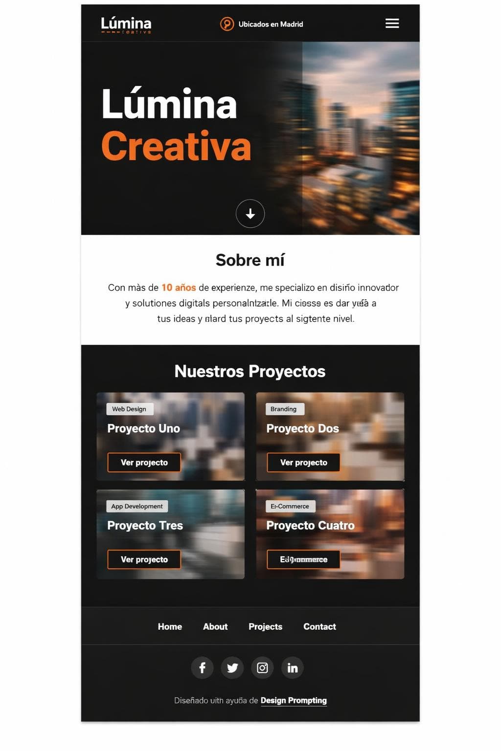 Lúmina Barbecho — vista previa del theme