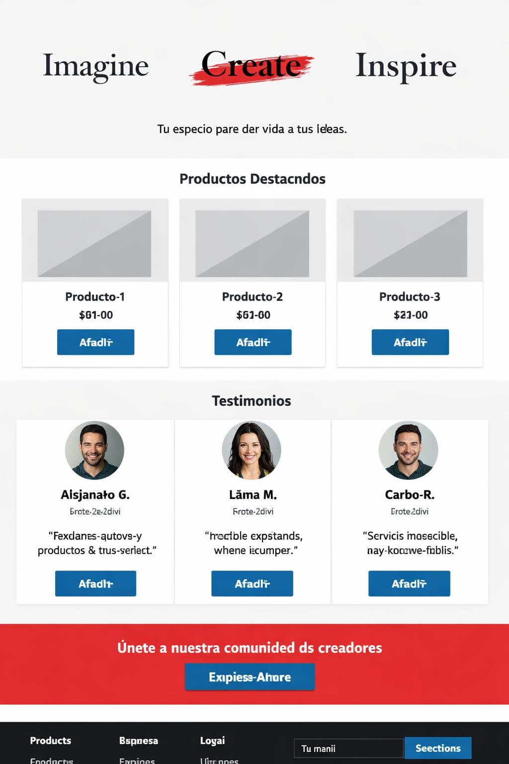 Lúmina Forge — vista previa del theme