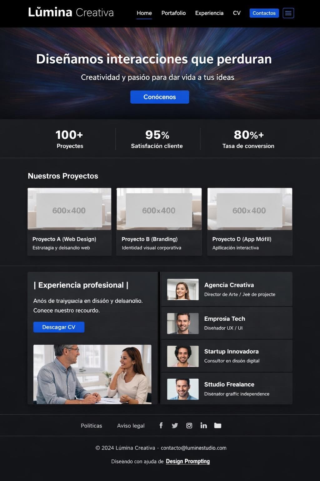 Lúmina Rapsodia — vista previa del theme