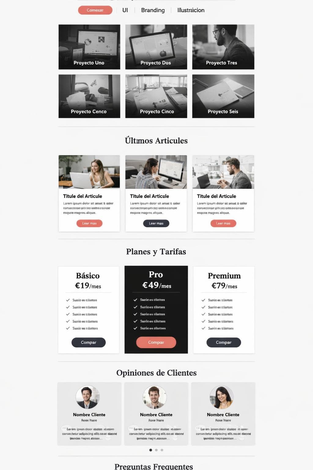 Luzura Estudio — vista previa del theme