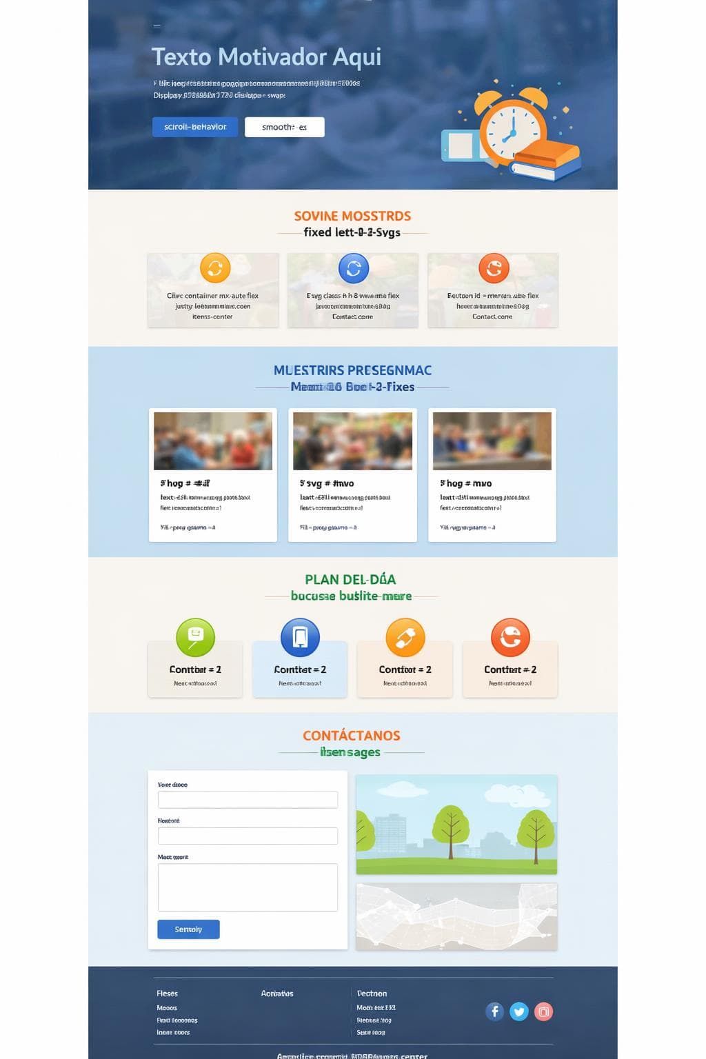 Manitas Brillantes — vista previa del theme