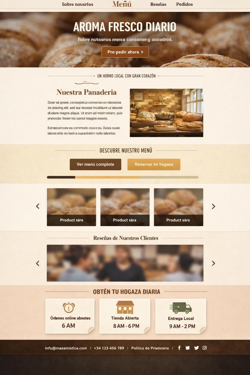 MasaMística — vista previa del theme