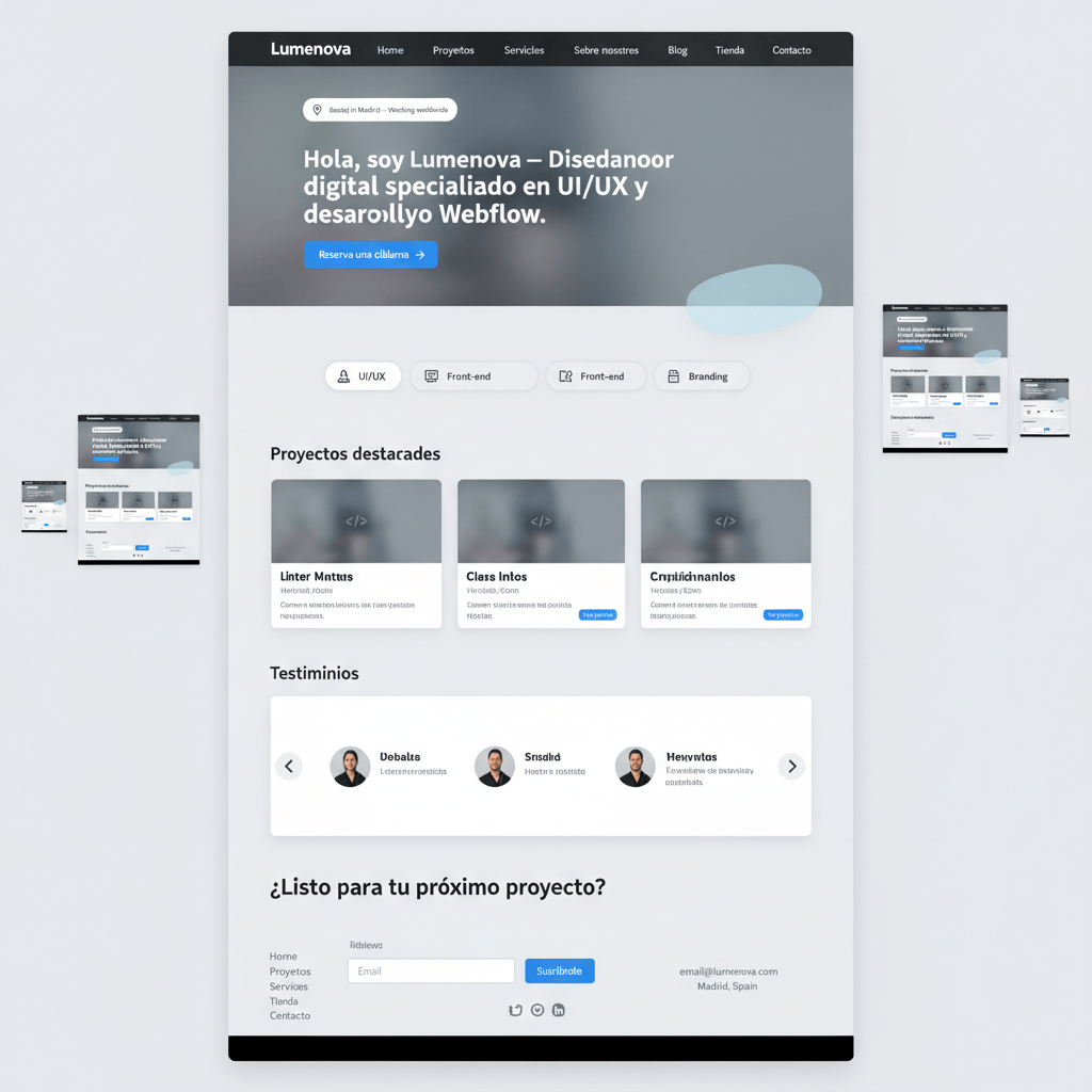 Media Delta — vista previa del theme