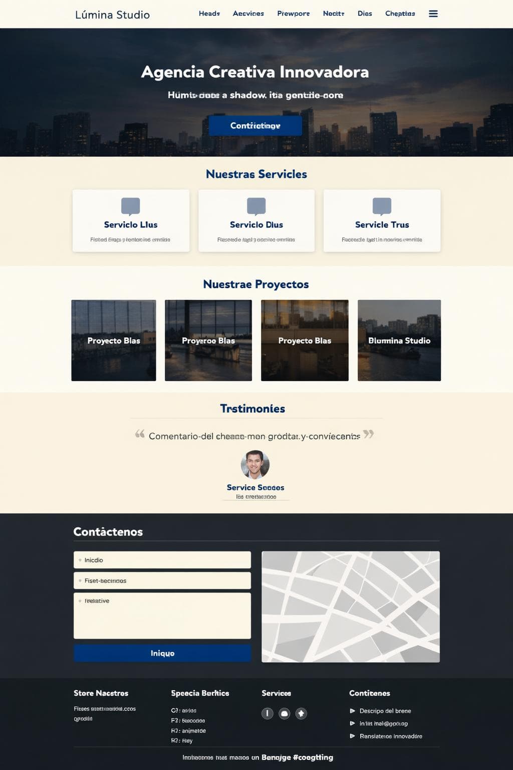 Media Ónix — vista previa del theme