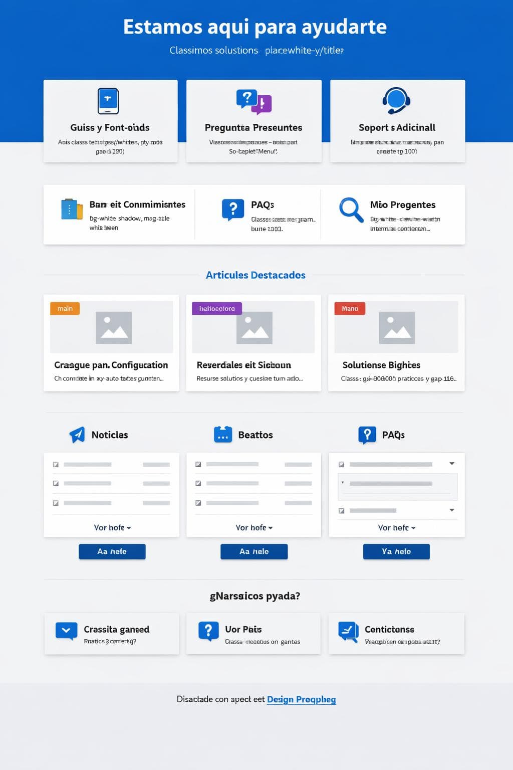 NexoSoporte — vista previa del theme