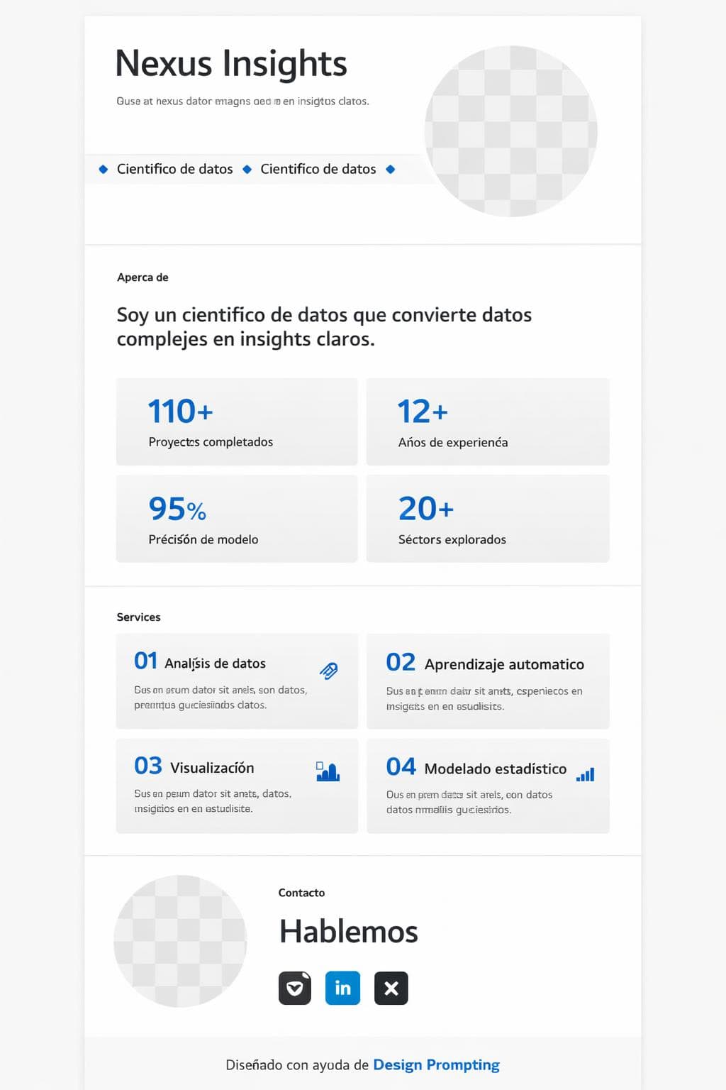 Nexus Insights — vista previa del theme