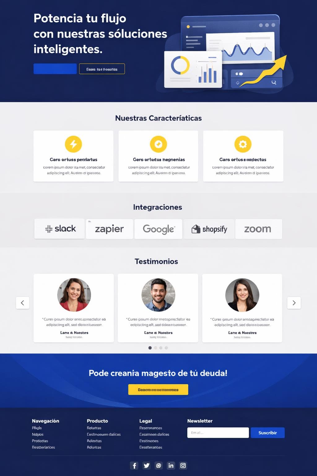 NimbusFlux — vista previa del theme
