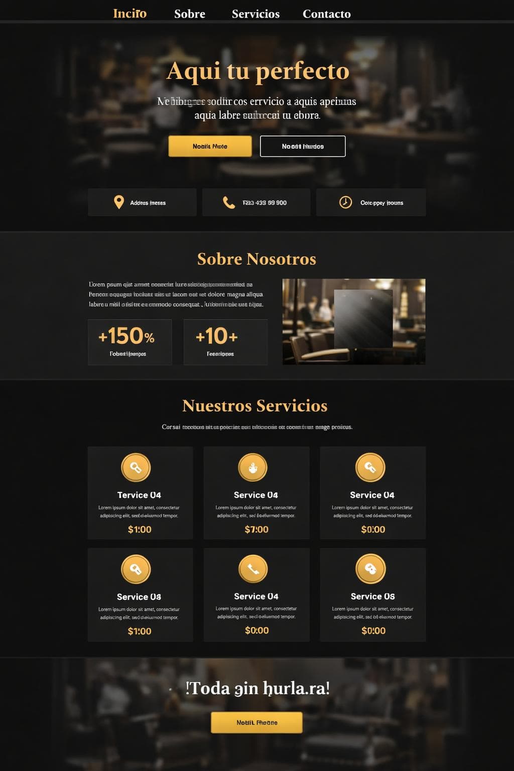 NobleCorte — vista previa del theme