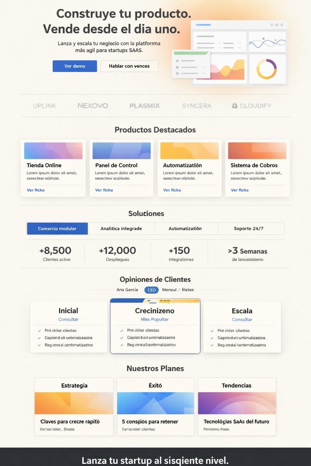 Nordeva Studio — vista previa del theme