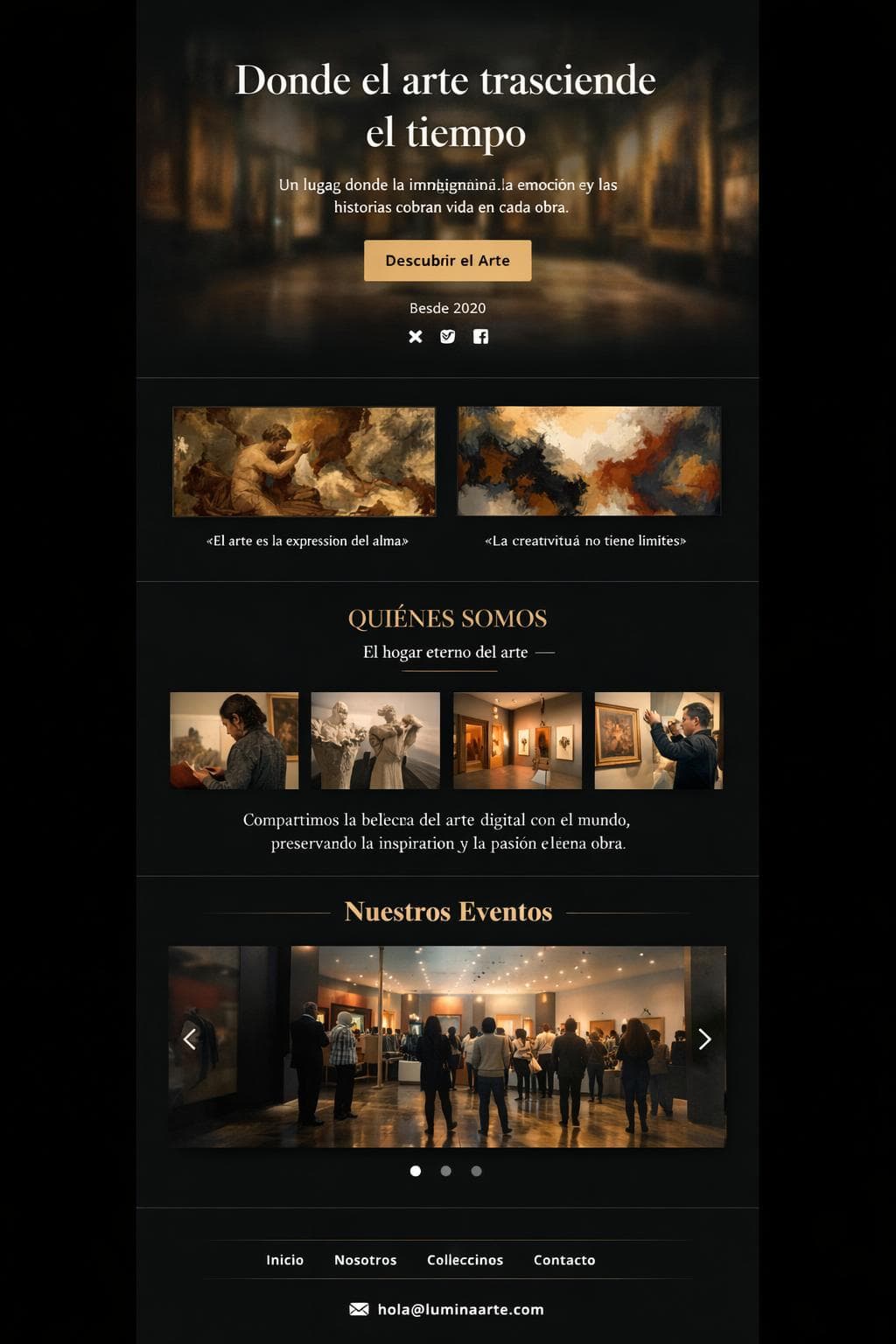 Ocio Lira — vista previa del theme