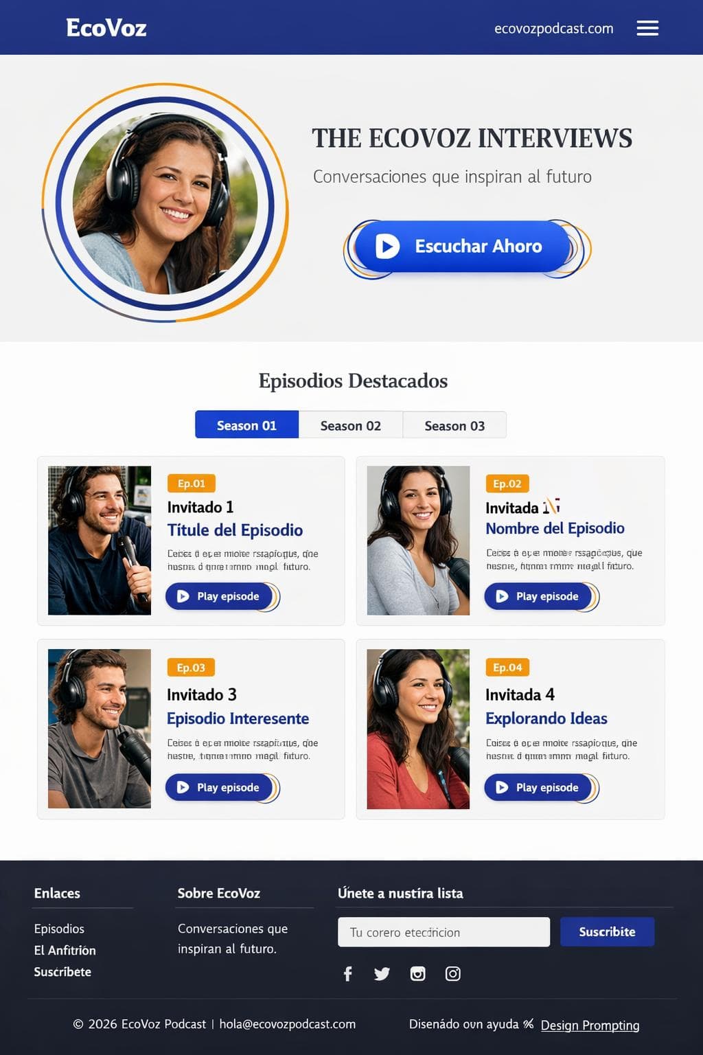 Ondas Lira — vista previa del theme