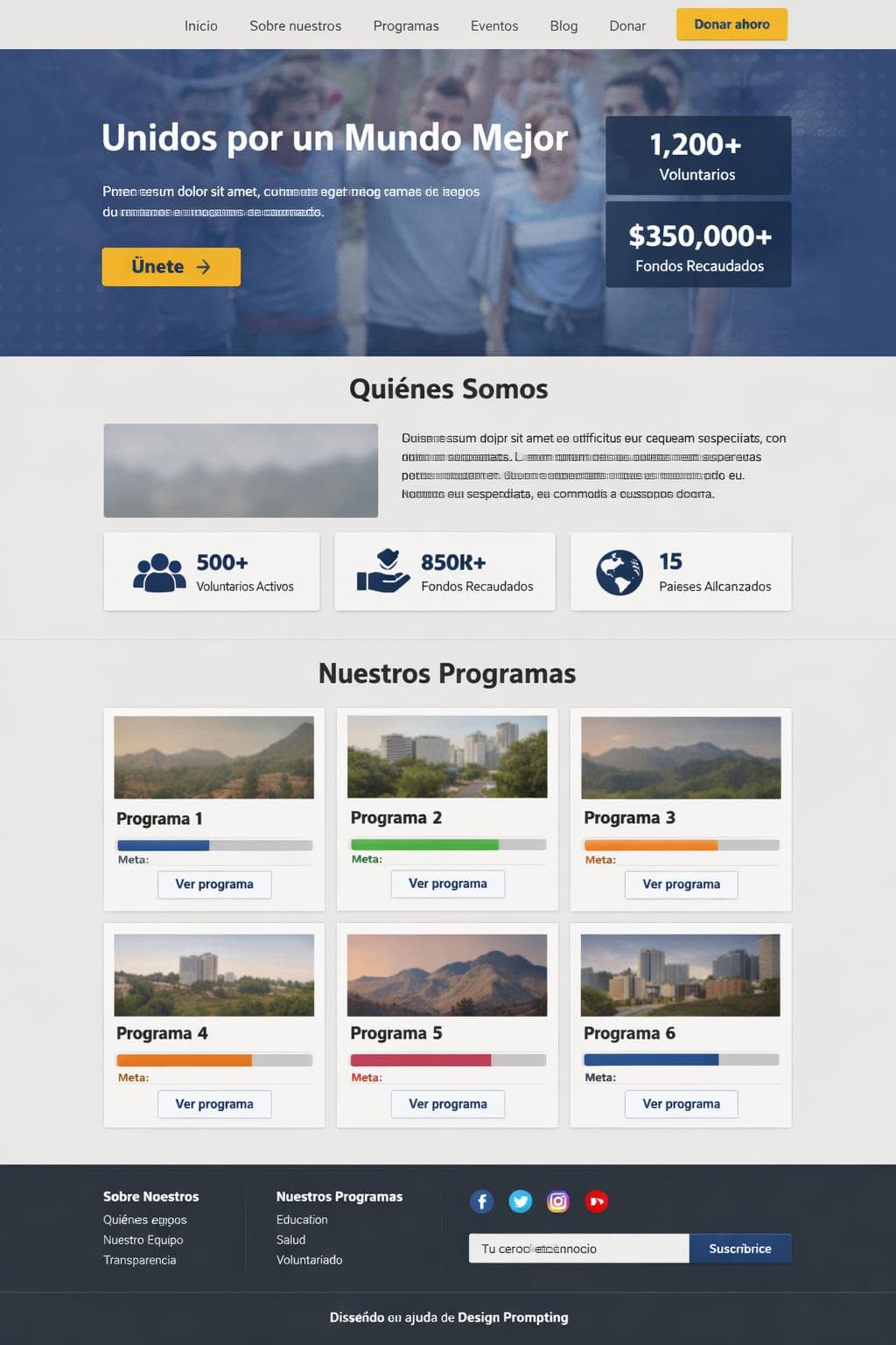 Ong Alba — vista previa del theme