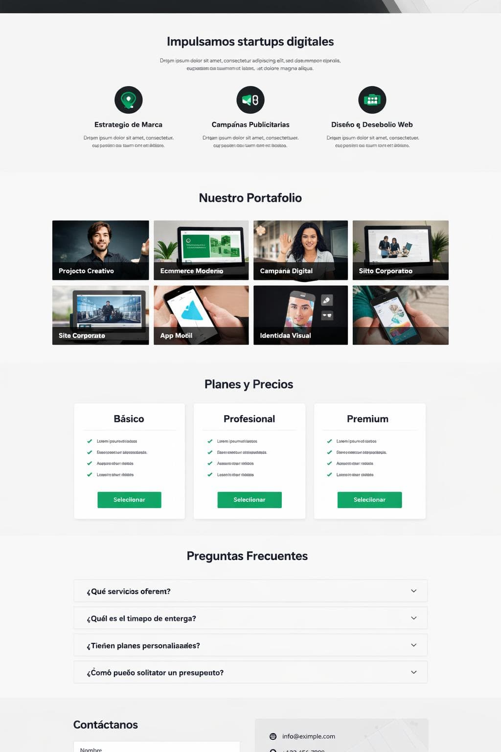 Panel Atlas — vista previa del theme