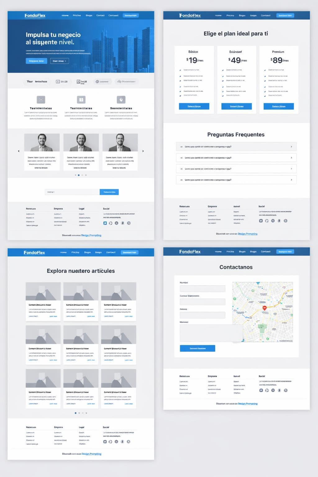 Panel Lira — vista previa del theme