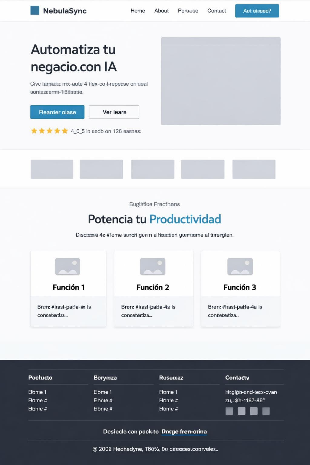 Panel Ónix — vista previa del theme