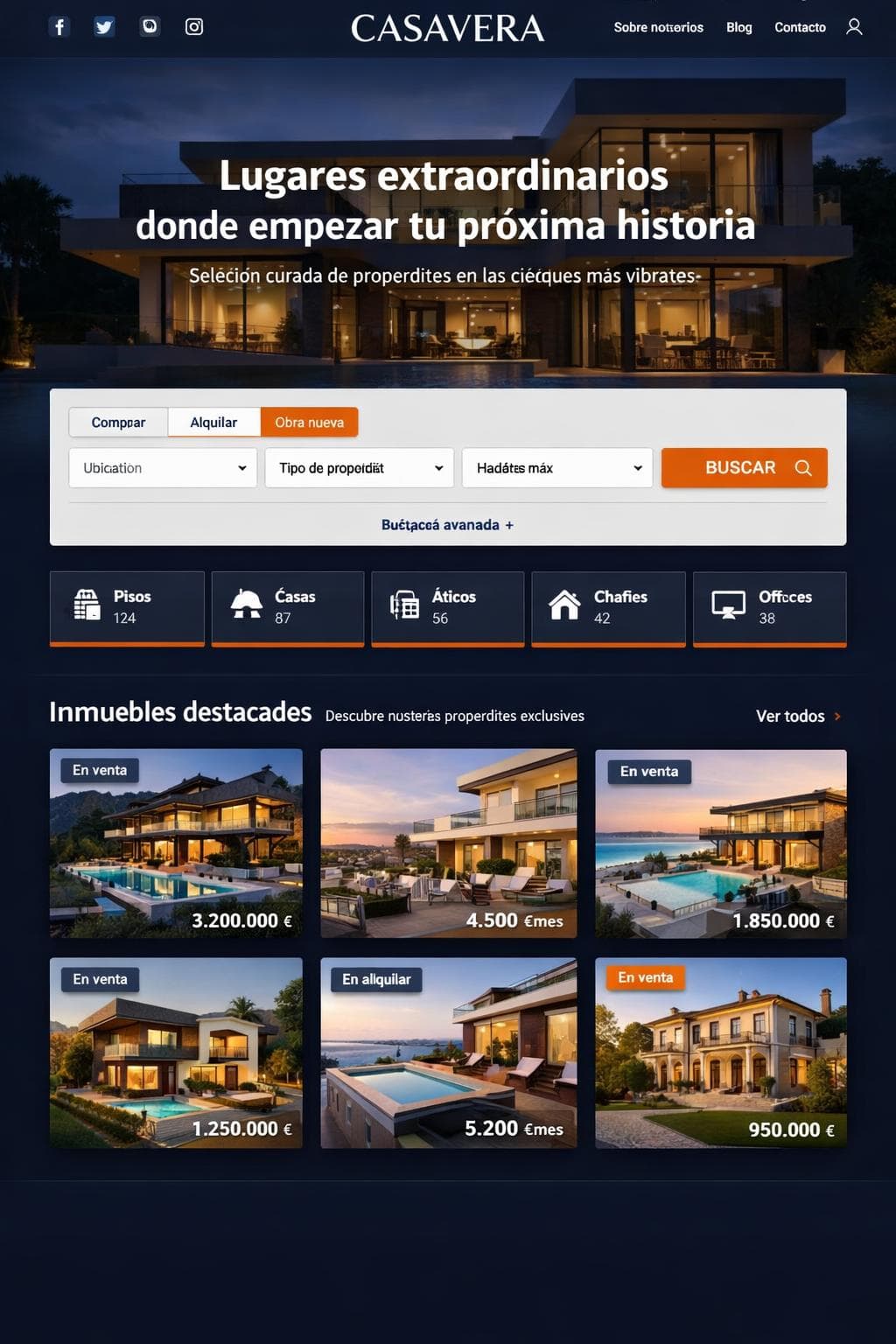 Propiedades Lira — vista previa del theme