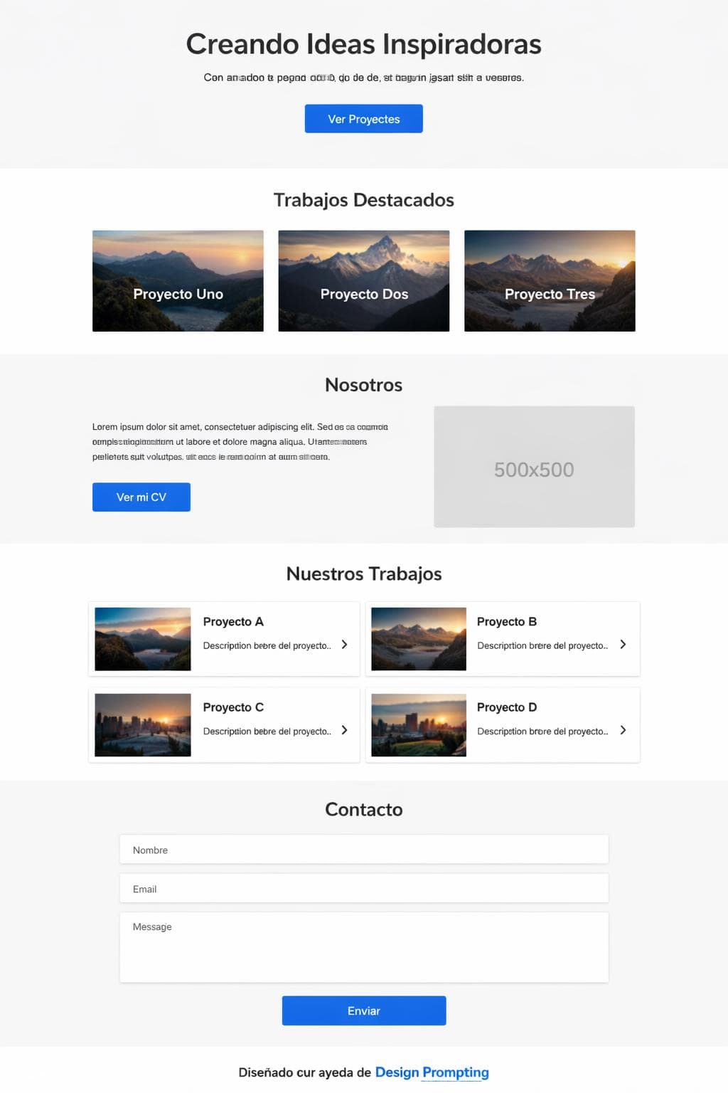 Proyecto Atlas — vista previa del theme