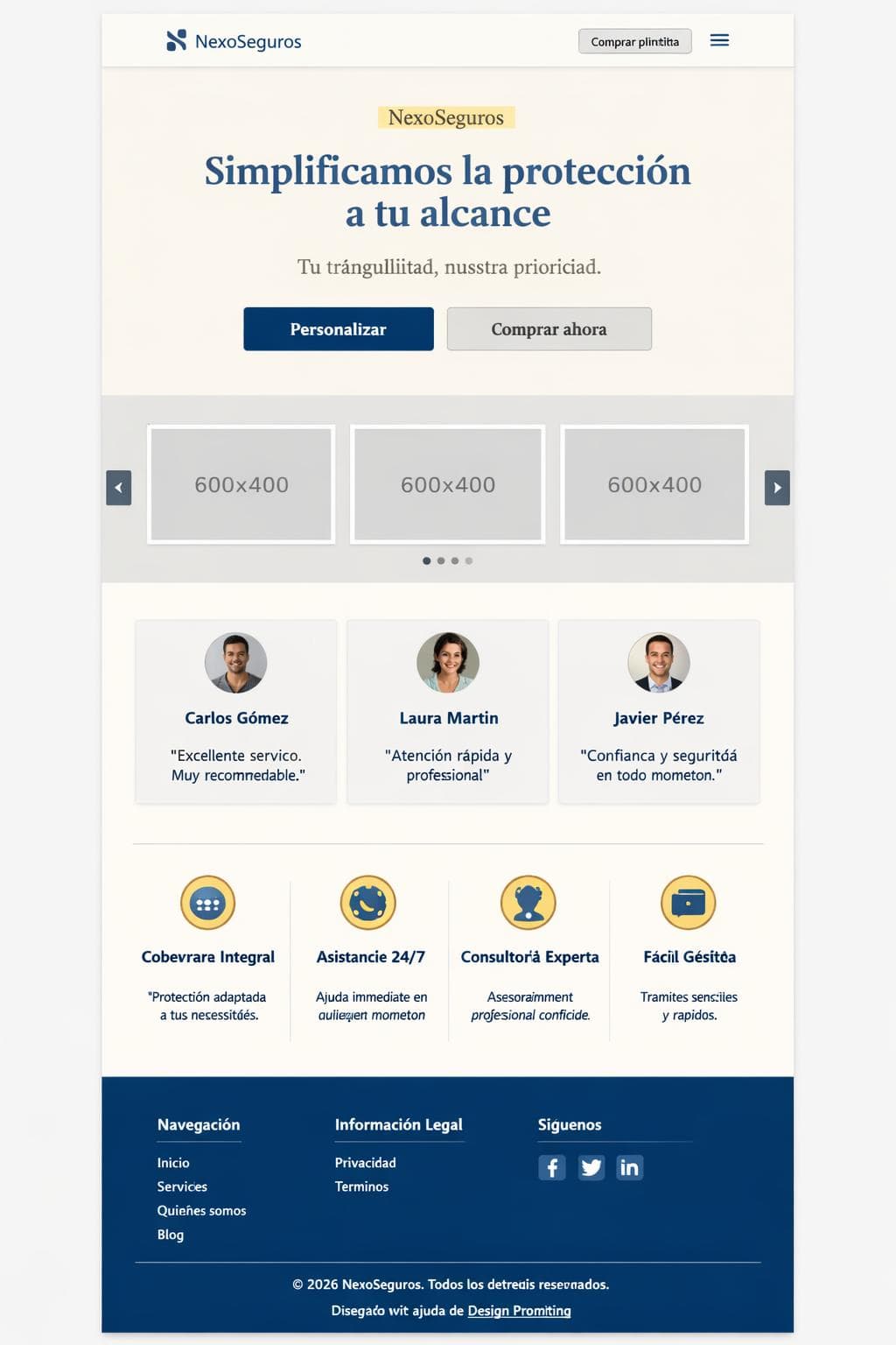 Proyecto Cobalto — vista previa del theme
