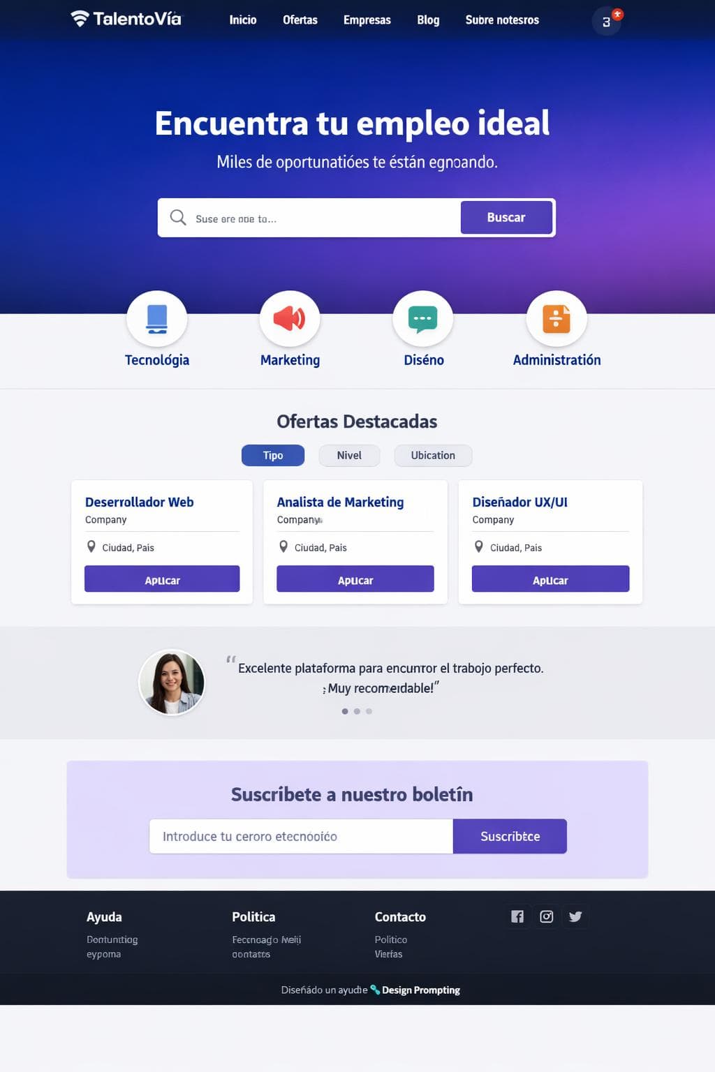 Proyecto Coral — vista previa del theme