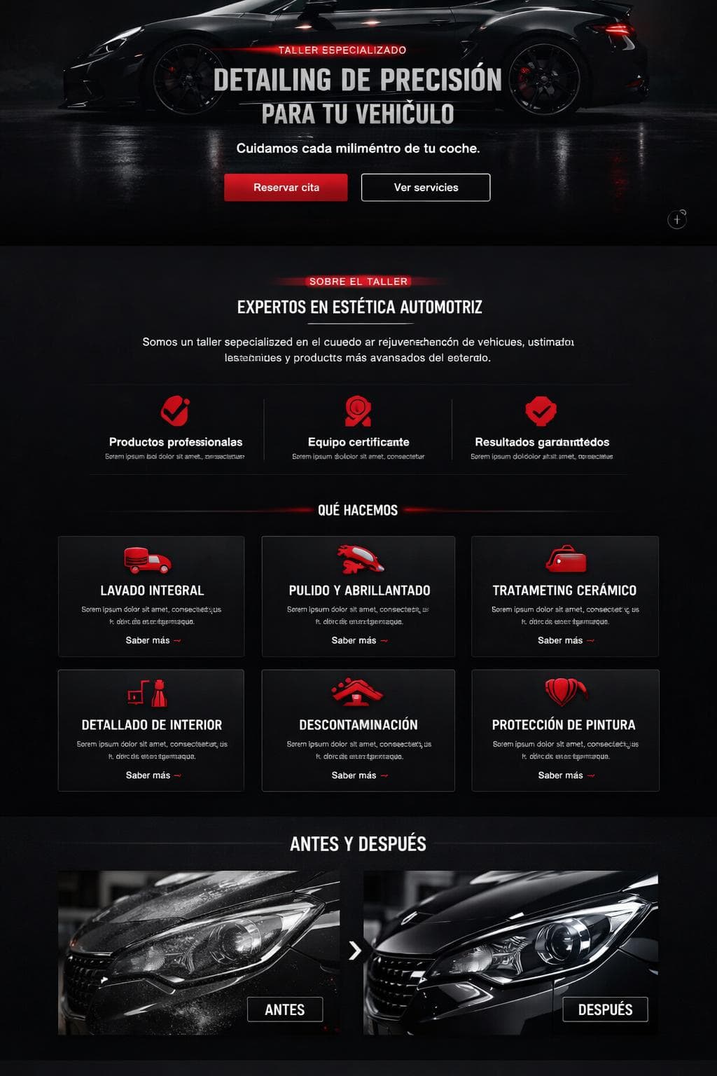 PulidoMaestro — vista previa del theme