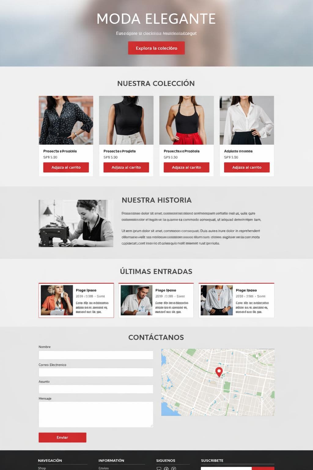Revista Vega — vista previa del theme