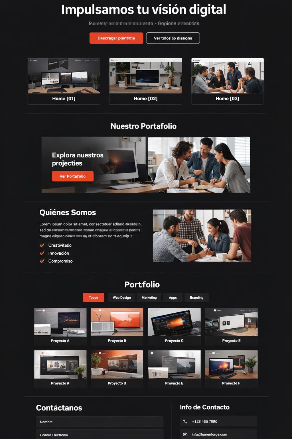 Saber Jade — vista previa del theme