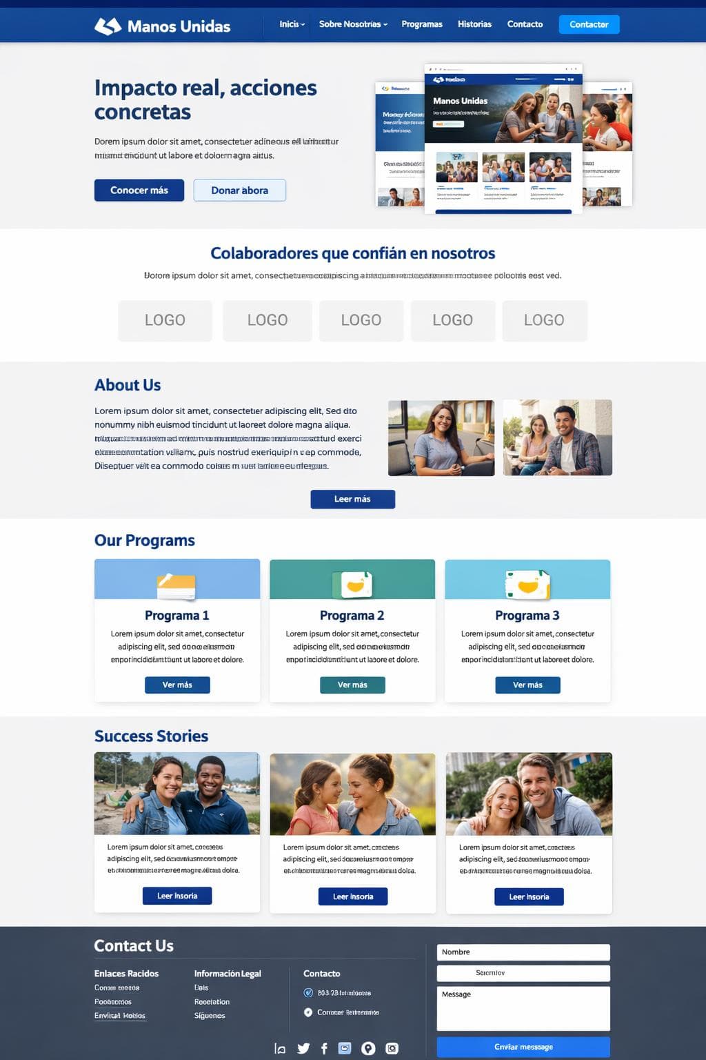Saber Marea — vista previa del theme