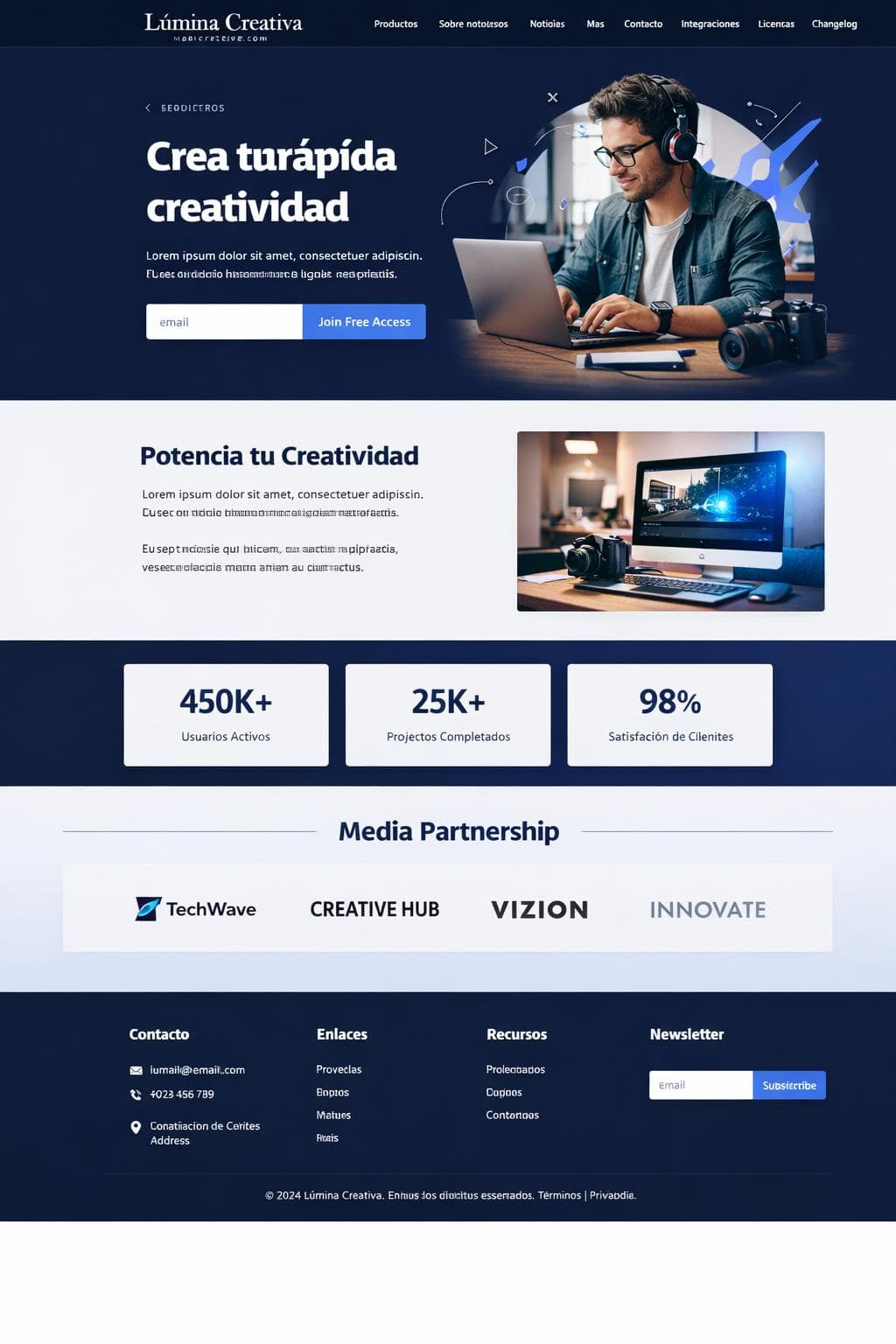 Saber Perla — vista previa del theme