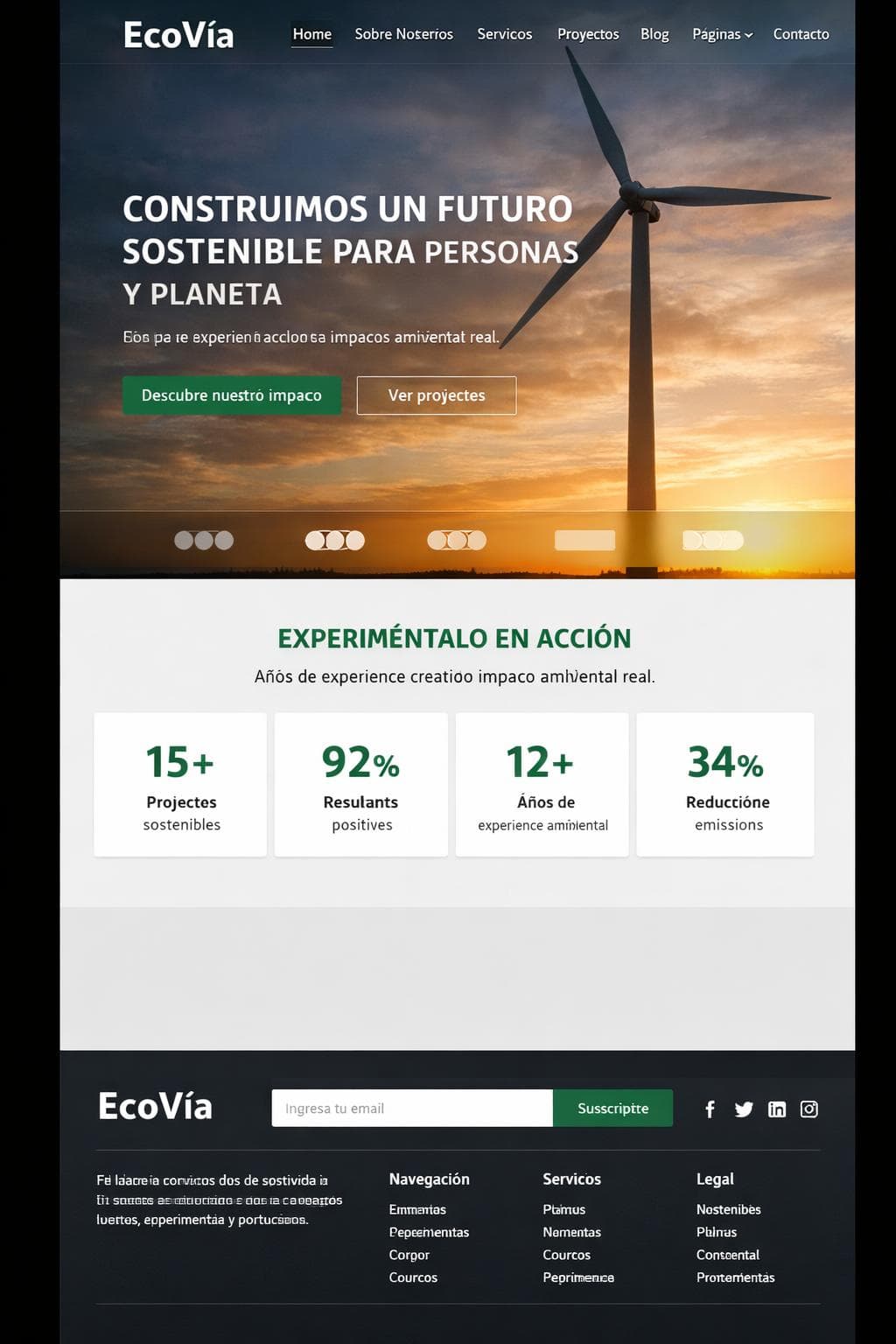 Sabor Lira — vista previa del theme