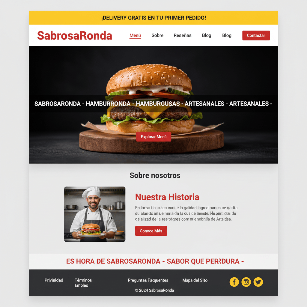 SabrosaRonda — vista previa del theme