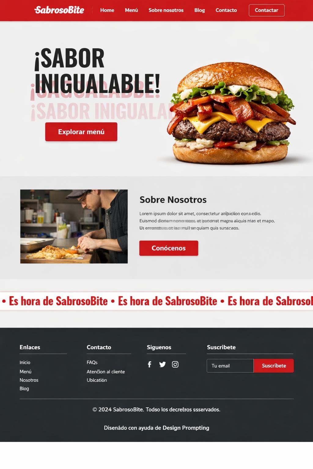 SabrosoBite — vista previa del theme