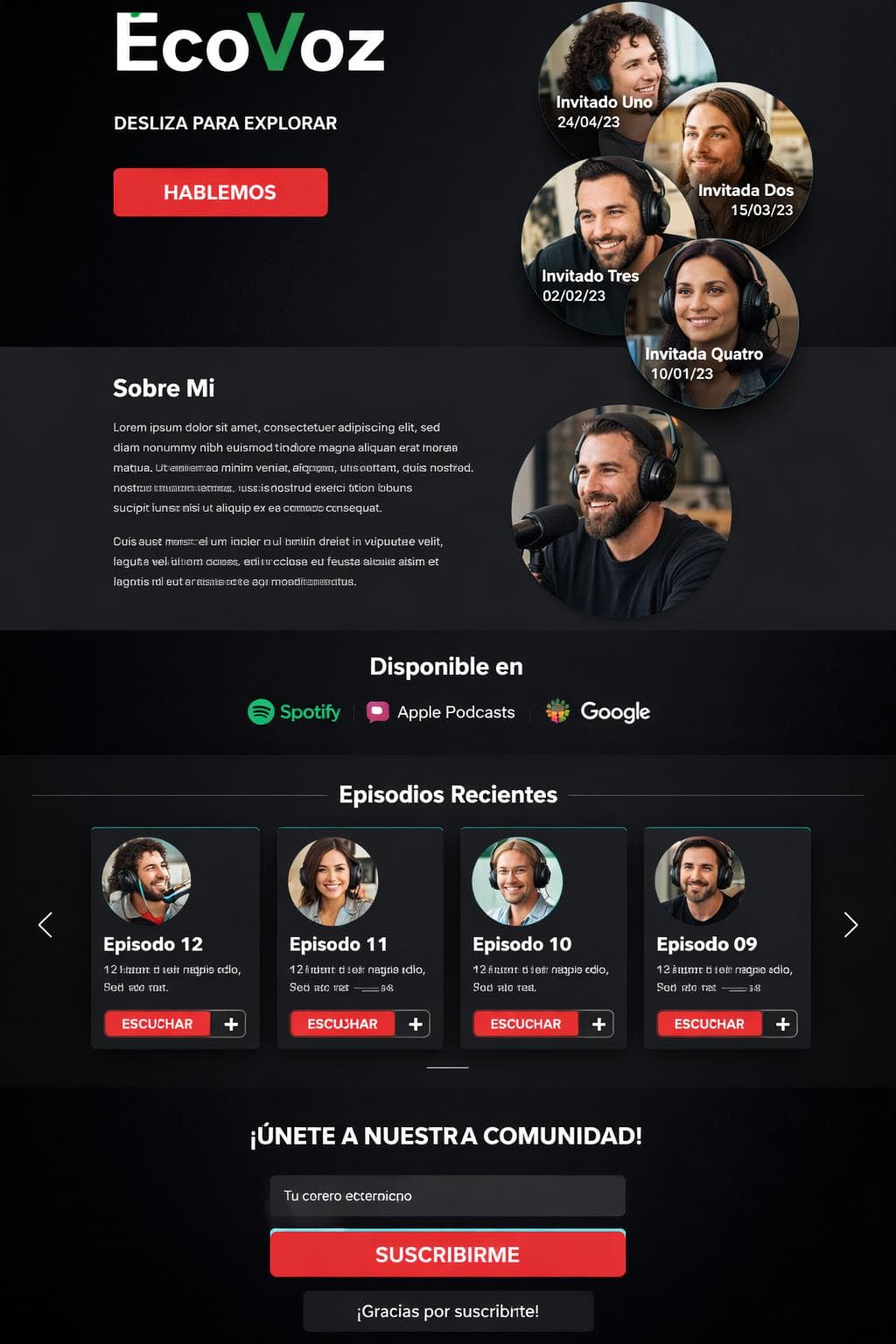 Salon Boreal — vista previa del theme