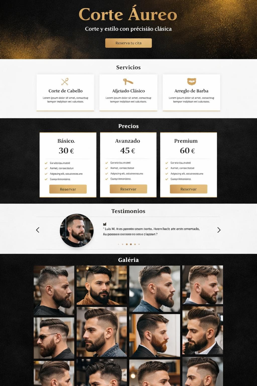 Salon Zenit — vista previa del theme