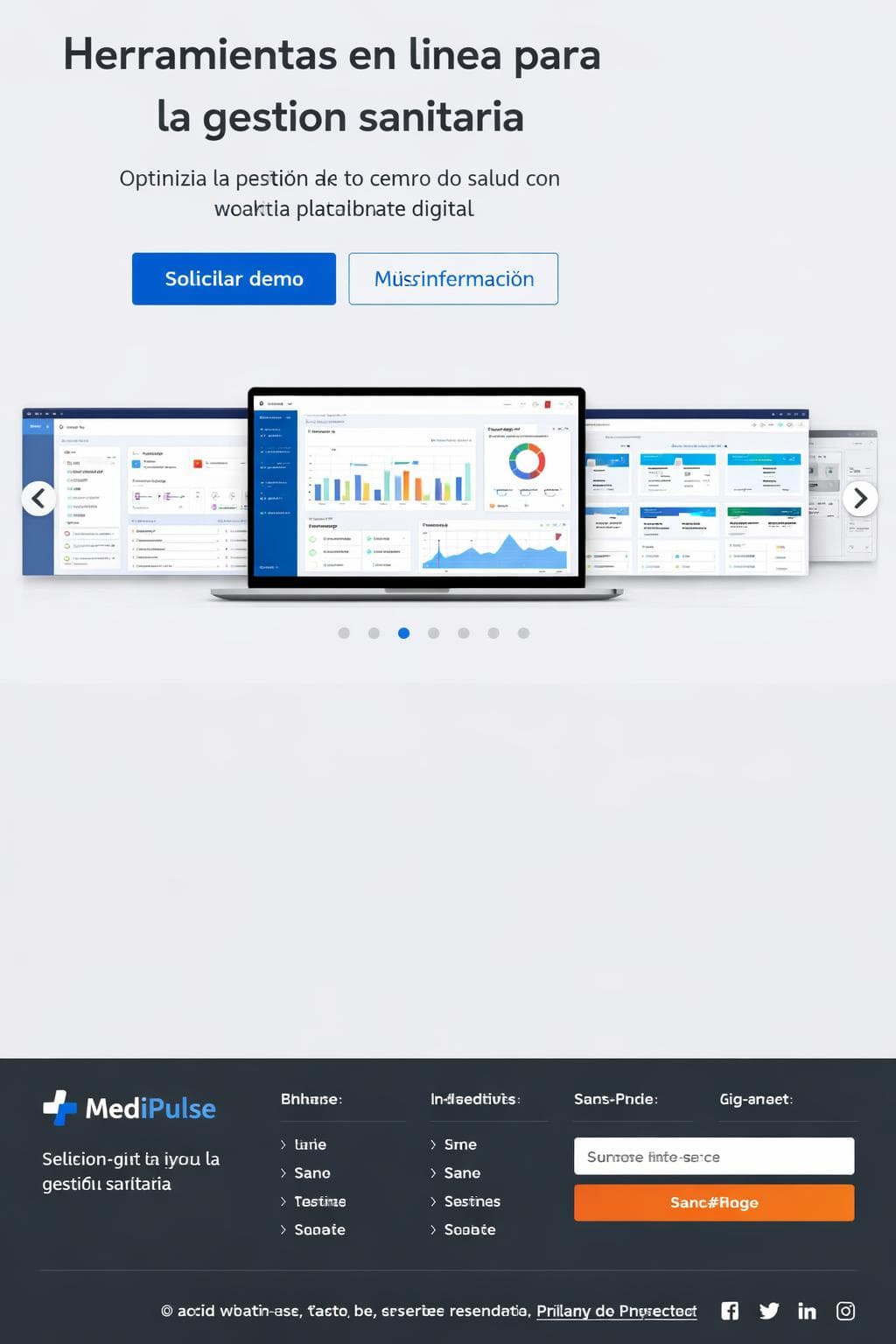 Salud Boreal — vista previa del theme